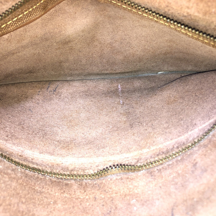 90'S Coach Old Coach Turnlock Shoulder Bag, Vintage, Made in USA genuine leather brown type Vintage Second Hand