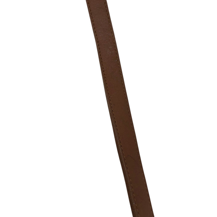 90'S Coach Old Coach Turnlock Shoulder Bag, Vintage, Made in USA genuine leather brown type Vintage Second Hand