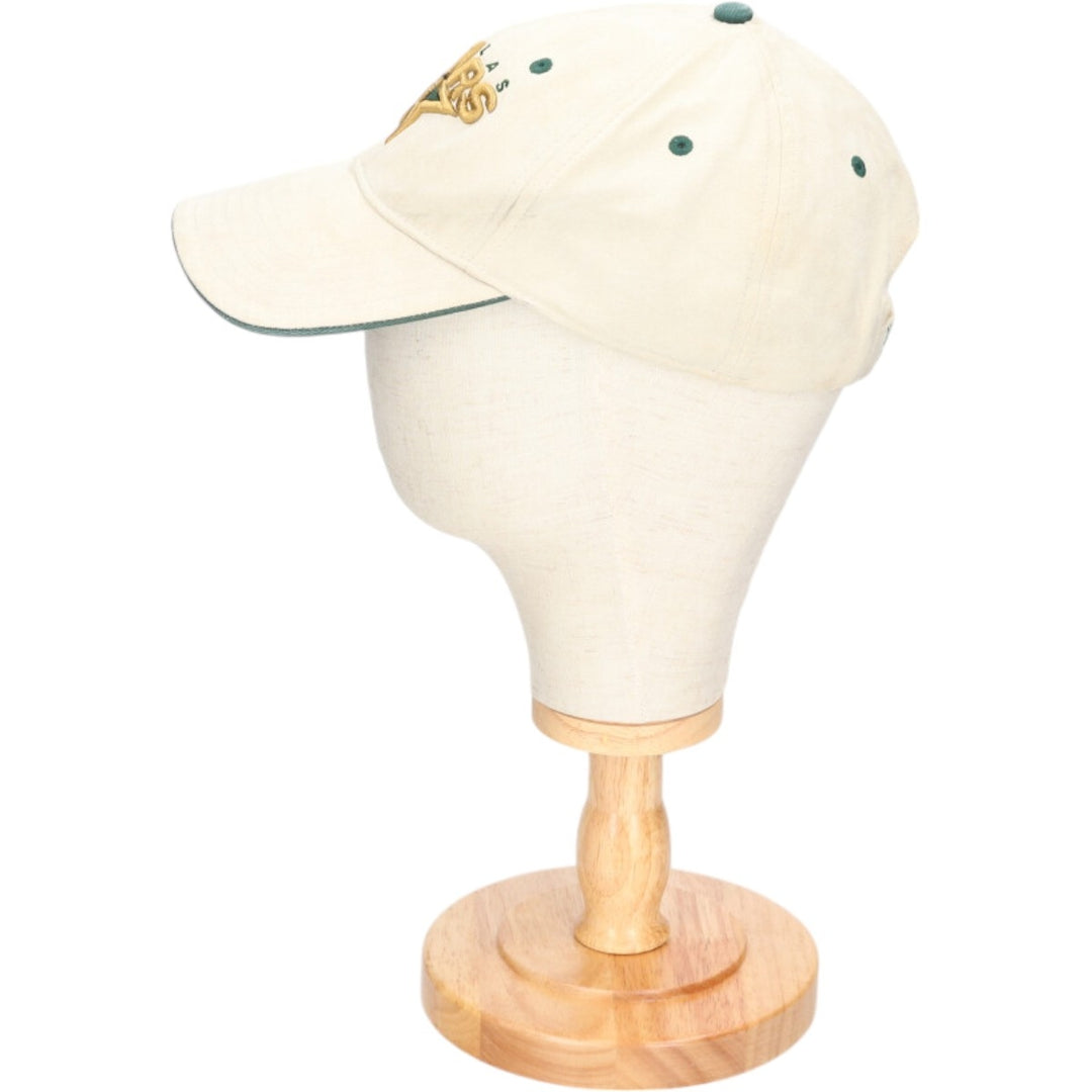 NHL DALLAS STARS Dallas Stars Baseball Cap, One Size Fits Most polyester white type Vintage Second Hand