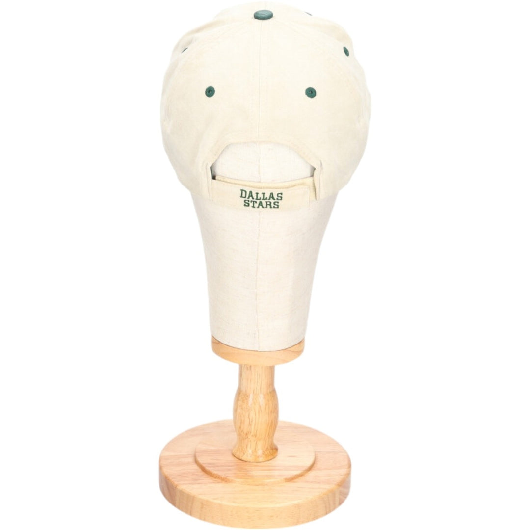 NHL DALLAS STARS Dallas Stars Baseball Cap, One Size Fits Most polyester white type Vintage Second Hand