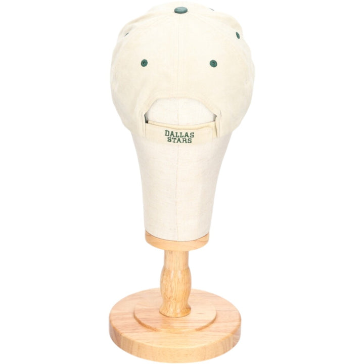 NHL DALLAS STARS Dallas Stars Baseball Cap, One Size Fits Most polyester white type Vintage Second Hand