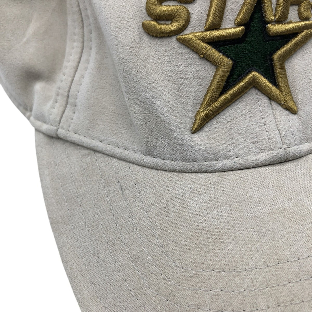 NHL DALLAS STARS Dallas Stars Baseball Cap, One Size Fits Most polyester white type Vintage Second Hand