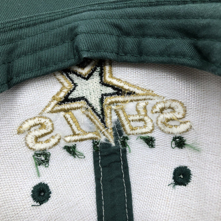 NHL DALLAS STARS Dallas Stars Baseball Cap, One Size Fits Most polyester white type Vintage Second Hand
