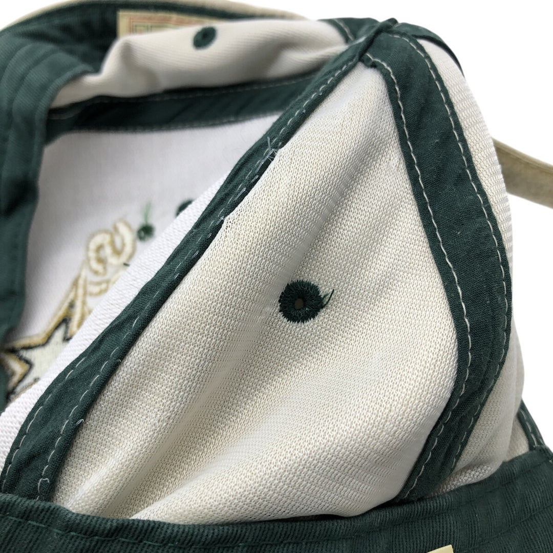 NHL DALLAS STARS Dallas Stars Baseball Cap, One Size Fits Most polyester white type Vintage Second Hand