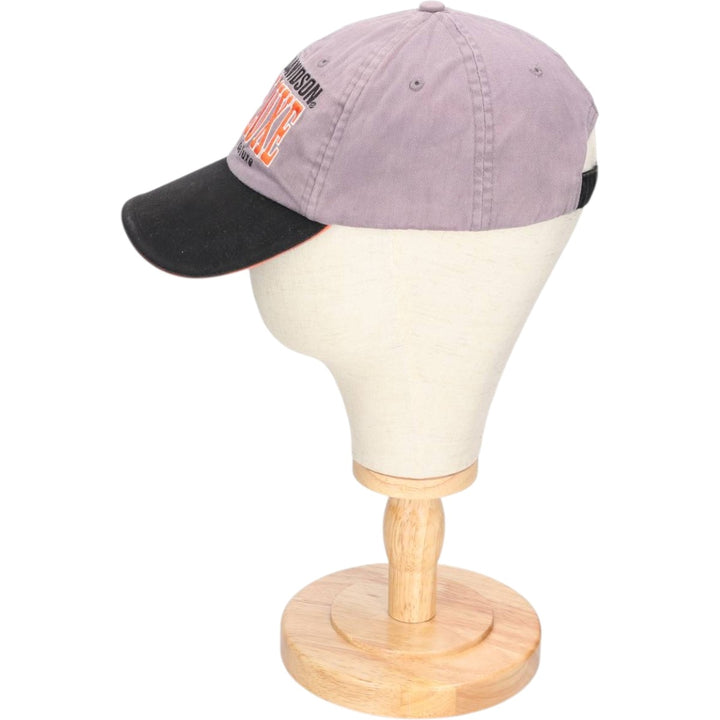 Harley-Davidson Two-Tone Baseball Cap (One Size Fits All) cotton gray type Vintage Second Hand