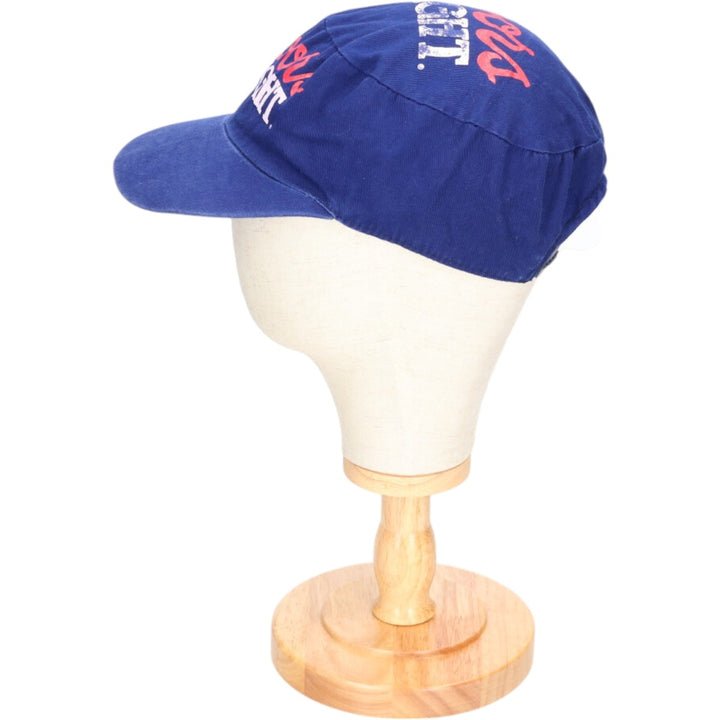 Work cap (free size) unclear navy blue type Vintage Second Hand