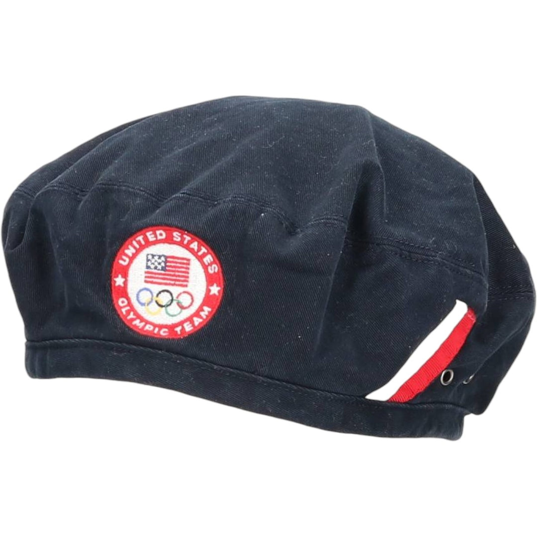 Ralph Lauren POLO by Ralph Lauren 2012 London Olympics USA Team Beret, Free Size unclear navy blue type Vintage Second Hand