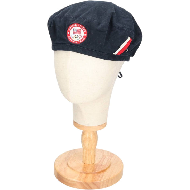 Ralph Lauren POLO by Ralph Lauren 2012 London Olympics USA Team Beret, Free Size unclear navy blue type Vintage Second Hand