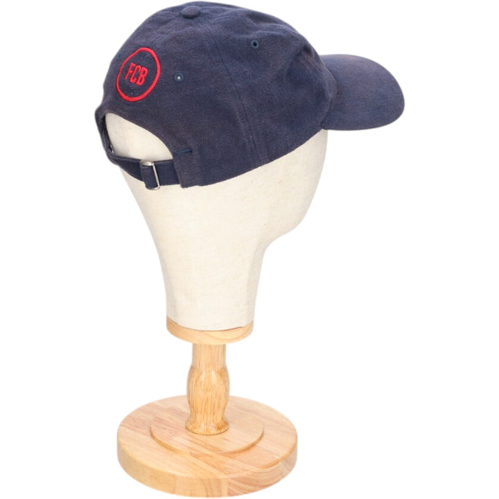 LA LIGA FC BARCELONA FC Barcelona baseball cap Free size cotton navy blue type Vintage Second Hand