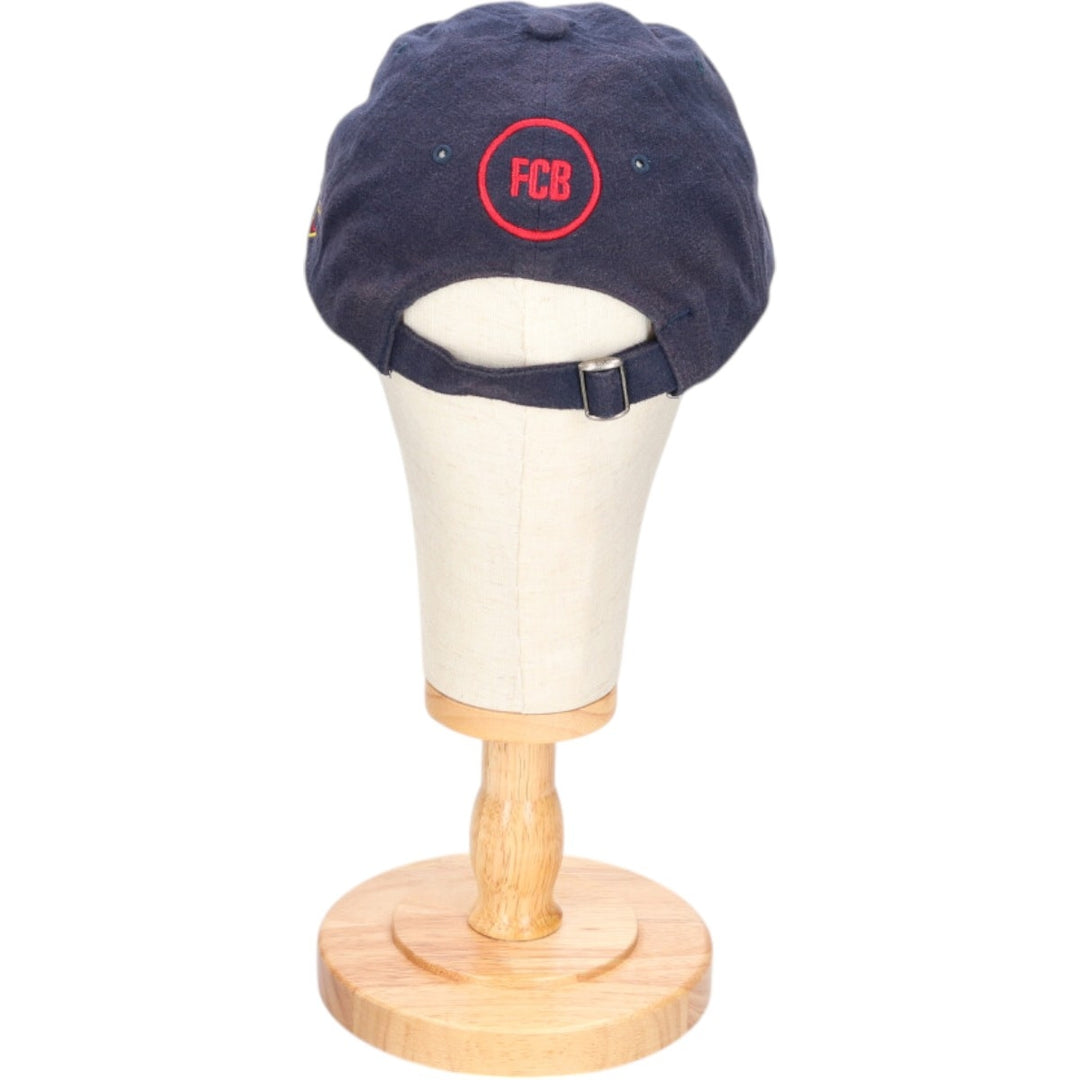 LA LIGA FC BARCELONA FC Barcelona baseball cap Free size cotton navy blue type Vintage Second Hand