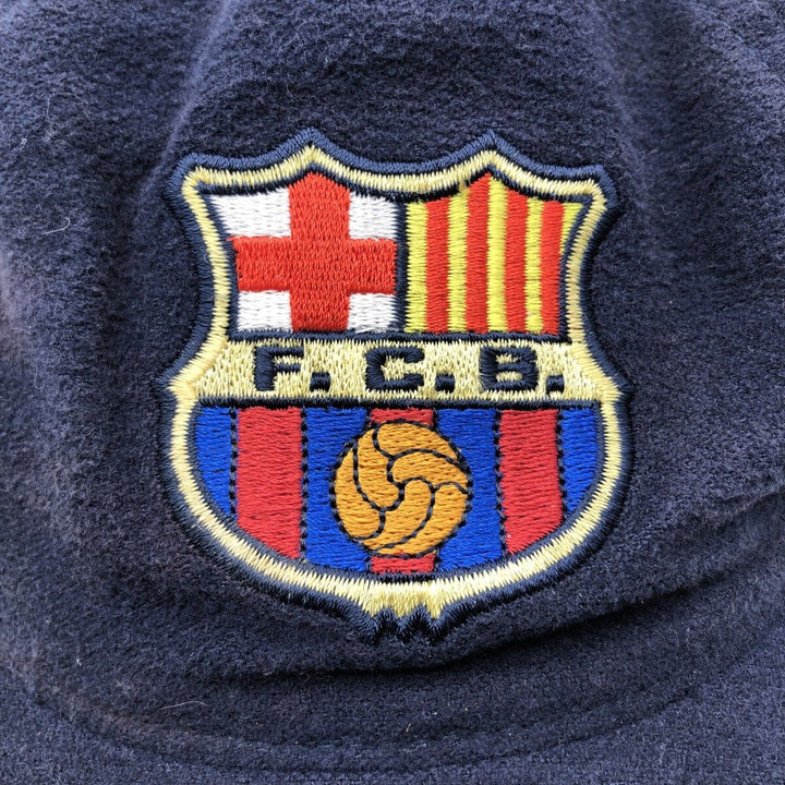 LA LIGA FC BARCELONA FC Barcelona baseball cap Free size cotton navy blue type Vintage Second Hand