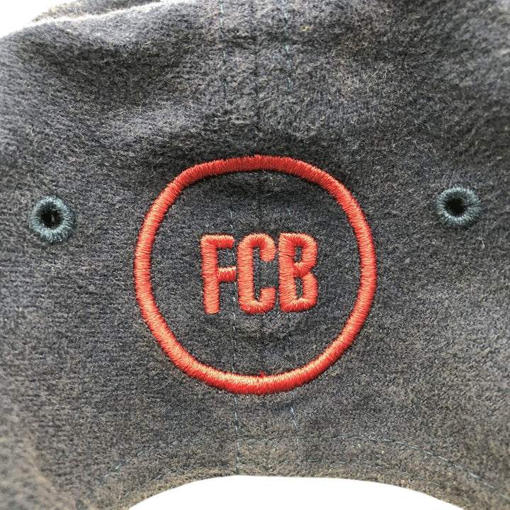 LA LIGA FC BARCELONA FC Barcelona baseball cap Free size cotton navy blue type Vintage Second Hand