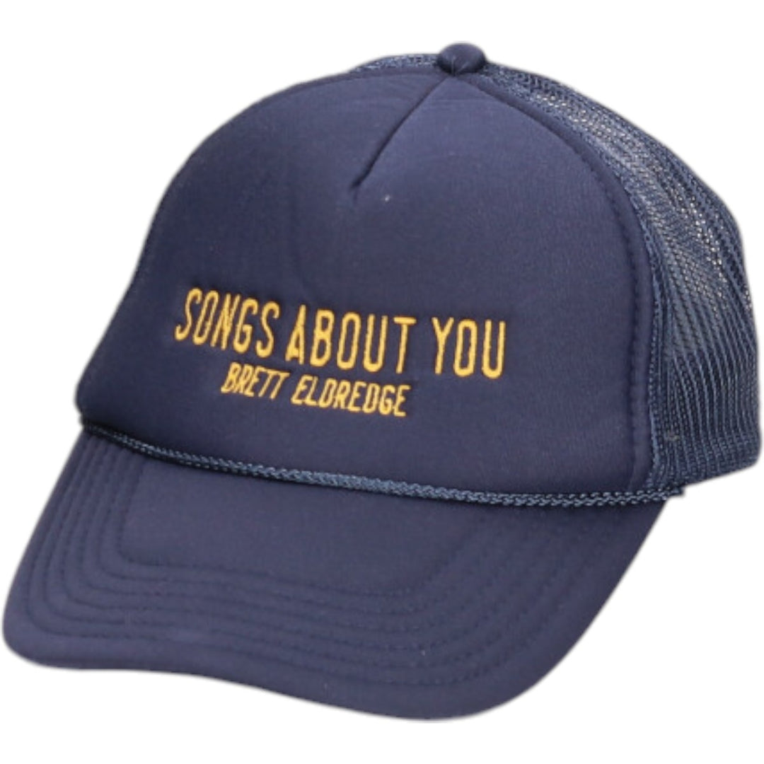 Otto Brett Eldredge Trucker Cap, Mesh Cap, One Size Fits Most polyester black type Vintage Second Hand