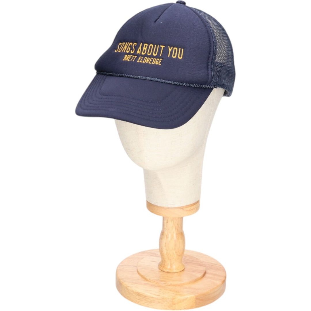 Otto Brett Eldredge Trucker Cap, Mesh Cap, One Size Fits Most polyester black type Vintage Second Hand