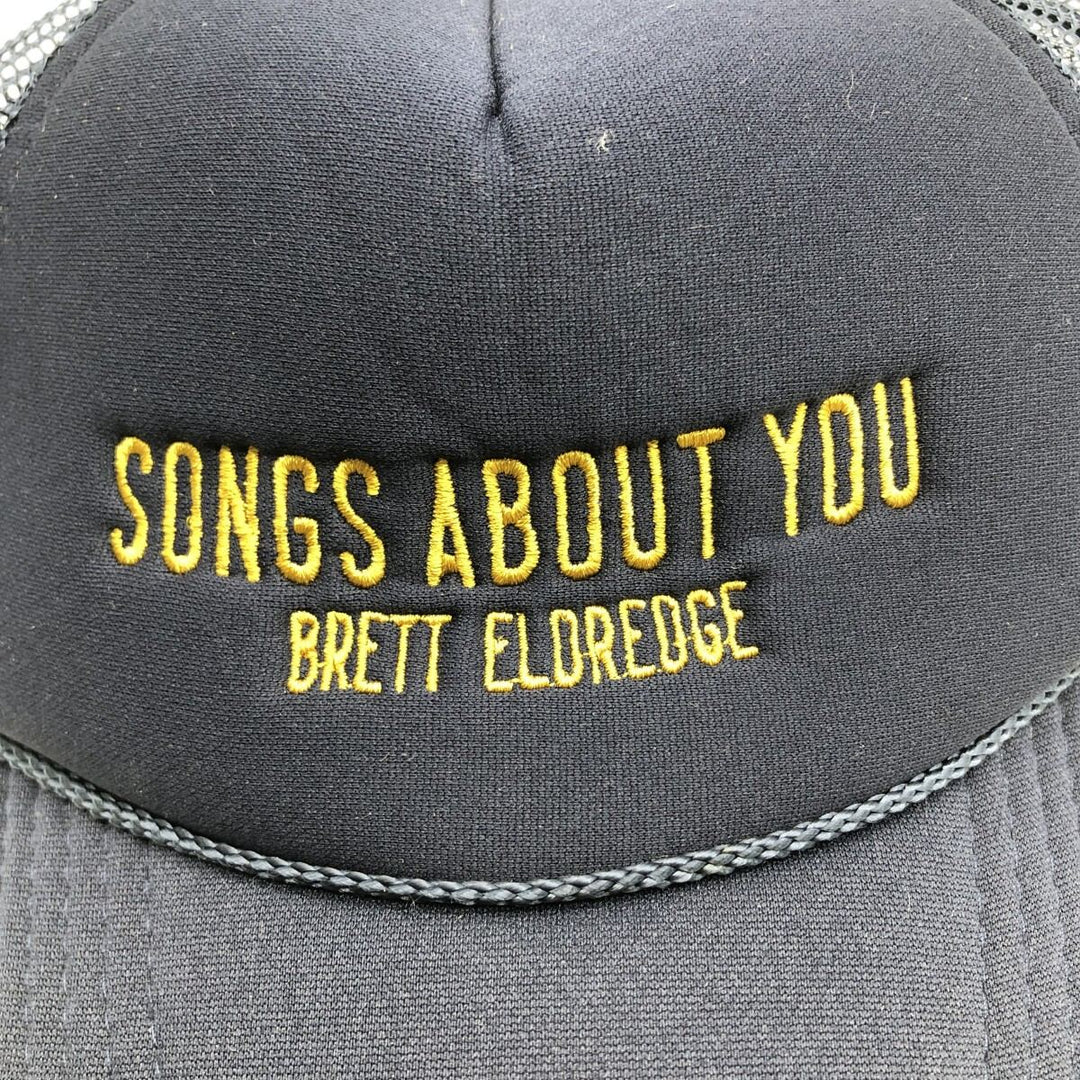 Otto Brett Eldredge Trucker Cap, Mesh Cap, One Size Fits Most polyester black type Vintage Second Hand