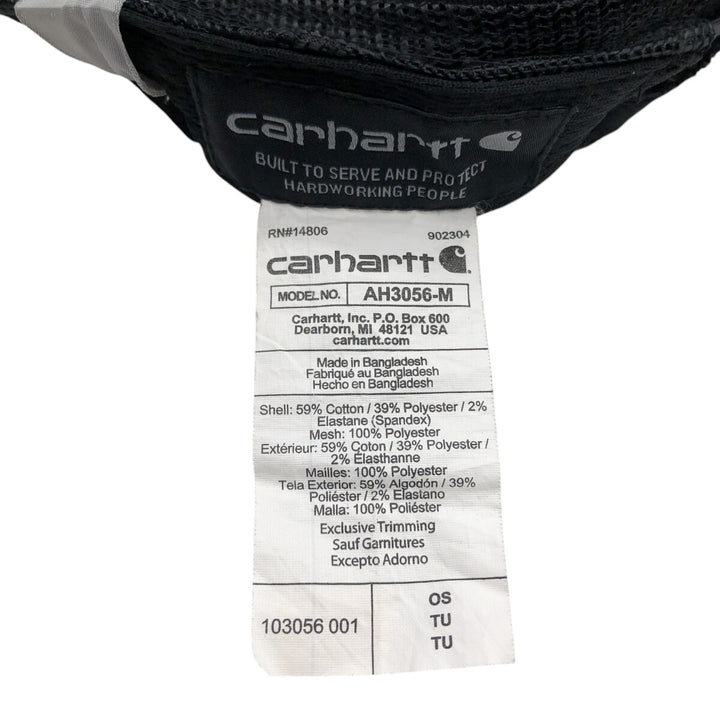Carhartt Mesh Cap Free Size cotton black type Vintage Second Hand