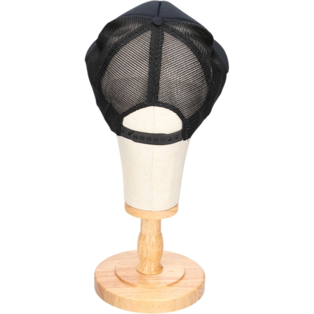 LA DESIGNER AWARD FITS ALL Trucker Cap, Mesh Cap, One Size Fits All, Vintage unclear black type Vintage Second Hand