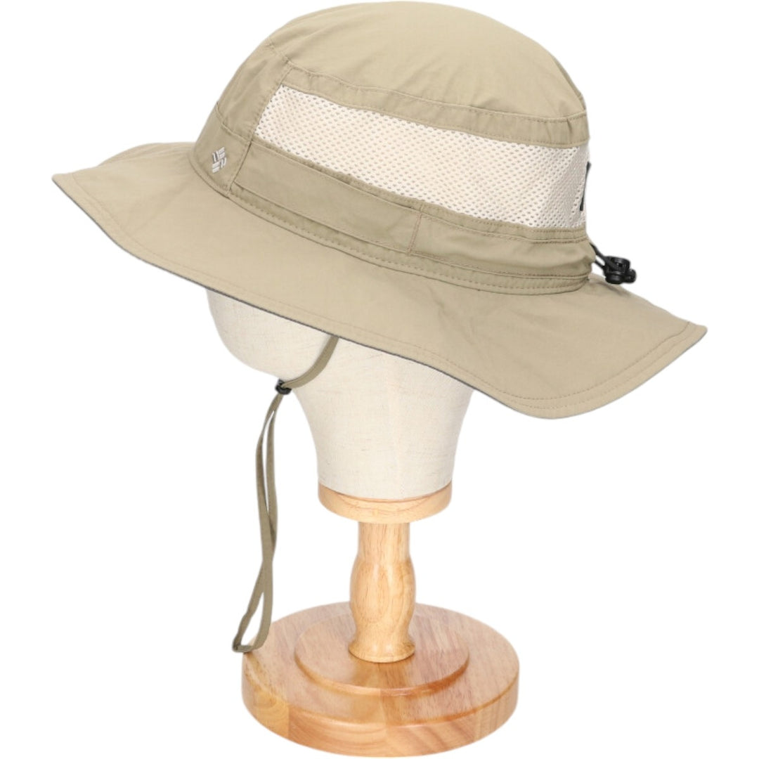 Columbia Hat Free Size Nylon Khaki type sage green Vintage Second Hand