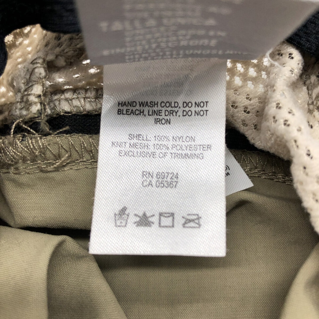 Columbia Hat Free Size Nylon Khaki type sage green Vintage Second Hand