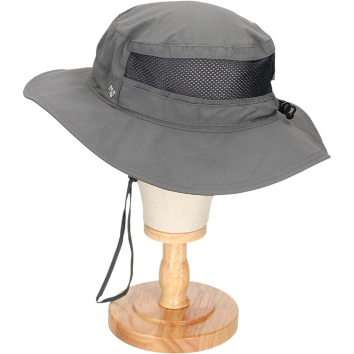 Columbia Hat Free Size Nylon Charcoal Vintage Second Hand