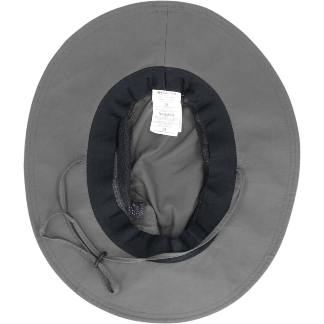 Columbia Hat Free Size Nylon Charcoal Vintage Second Hand