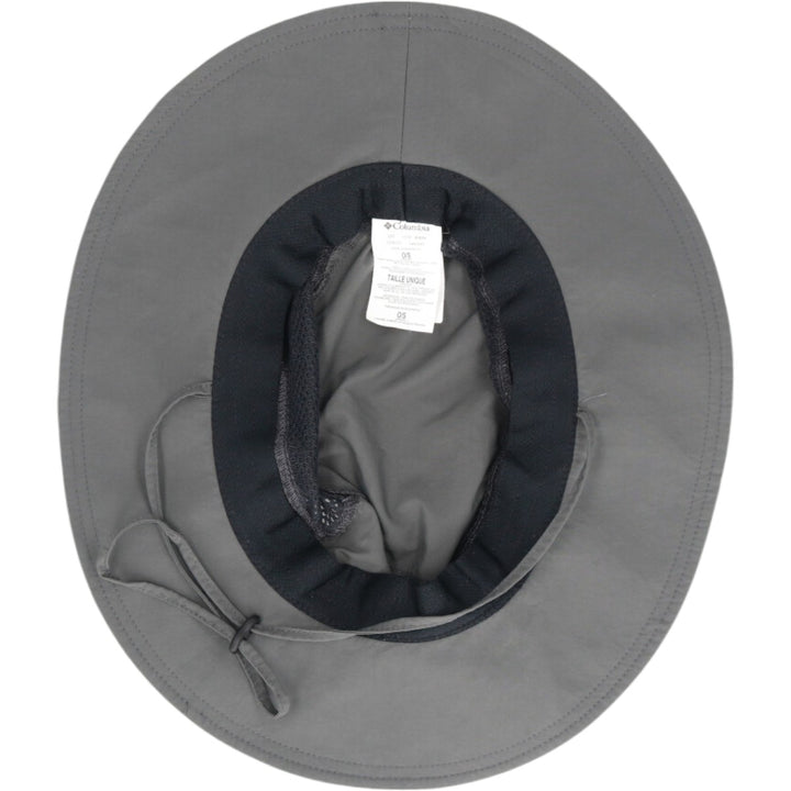 Columbia Hat Free Size Nylon Charcoal Vintage Second Hand