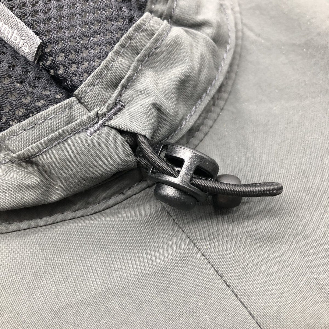 Columbia Hat Free Size Nylon Charcoal Vintage Second Hand