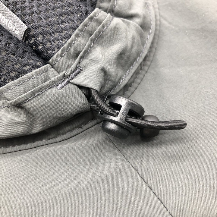 Columbia Hat Free Size Nylon Charcoal Vintage Second Hand