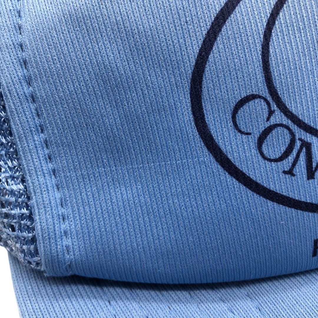 Trucker cap, mesh cap, free size polyester Blue type light blue Vintage Second Hand
