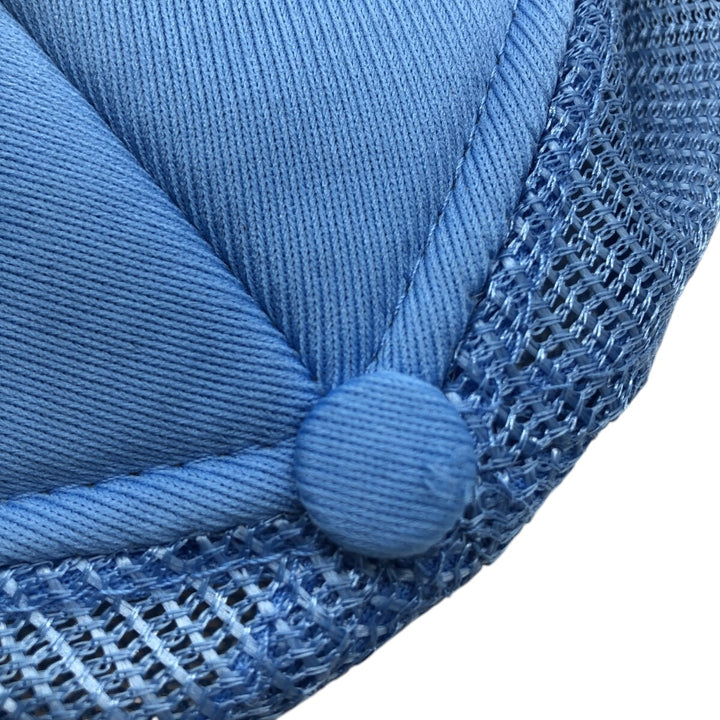 Trucker cap, mesh cap, free size polyester Blue type light blue Vintage Second Hand