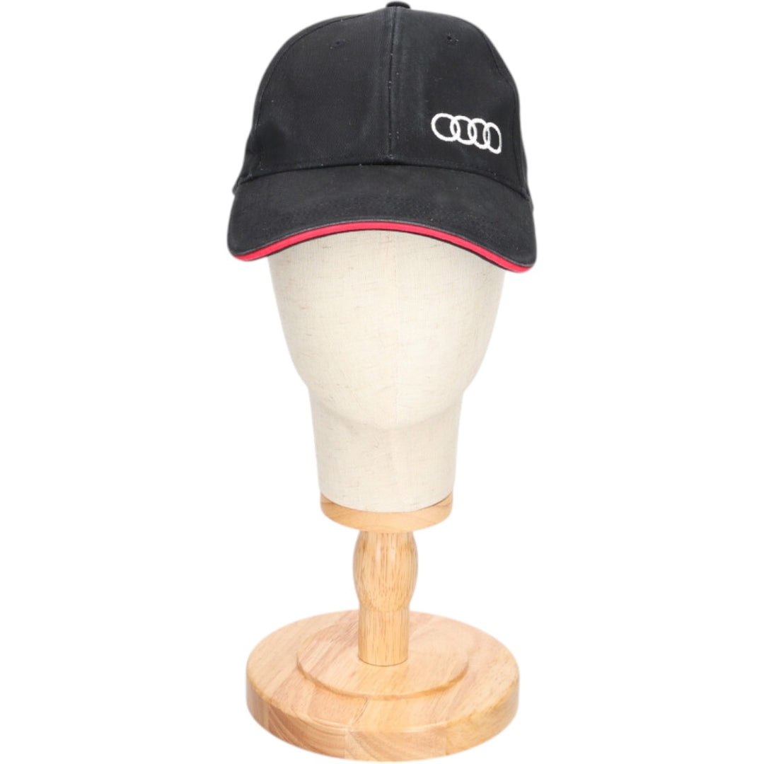 CAP AMERICA AUDI Audi Advertising Baseball Cap One Size Fits All unclear black type Vintage Second Hand