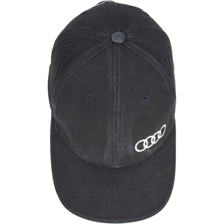 CAP AMERICA AUDI Audi Advertising Baseball Cap One Size Fits All unclear black type Vintage Second Hand