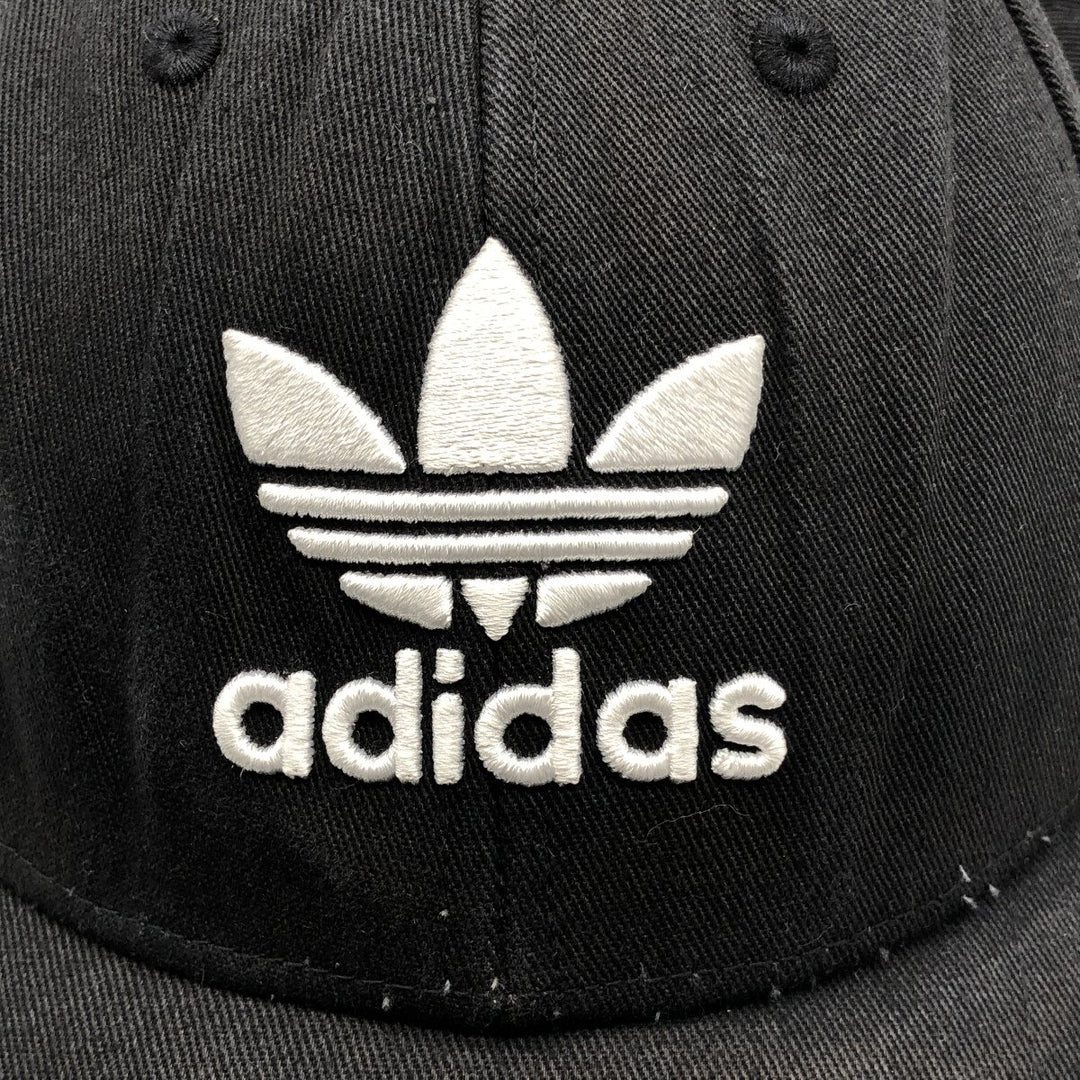 Adidas baseball cap, one size fits all cotton black type Vintage Second Hand