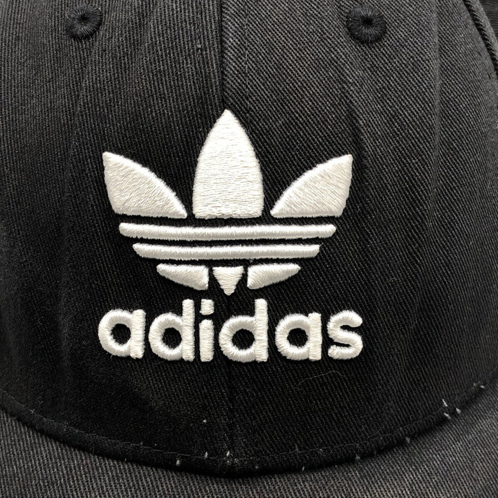 Adidas baseball cap, one size fits all cotton black type Vintage Second Hand