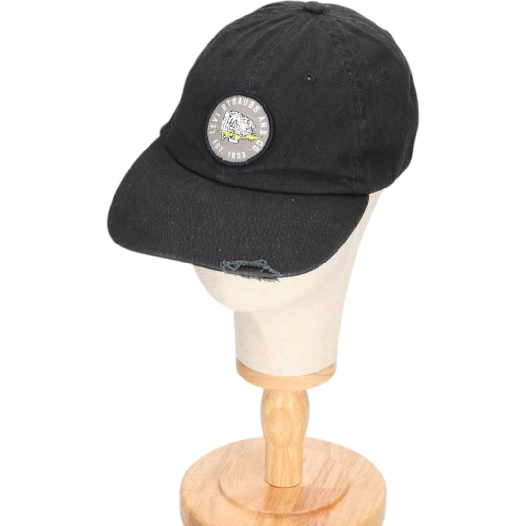 Levi's baseball cap, free size cotton black type Vintage Second Hand