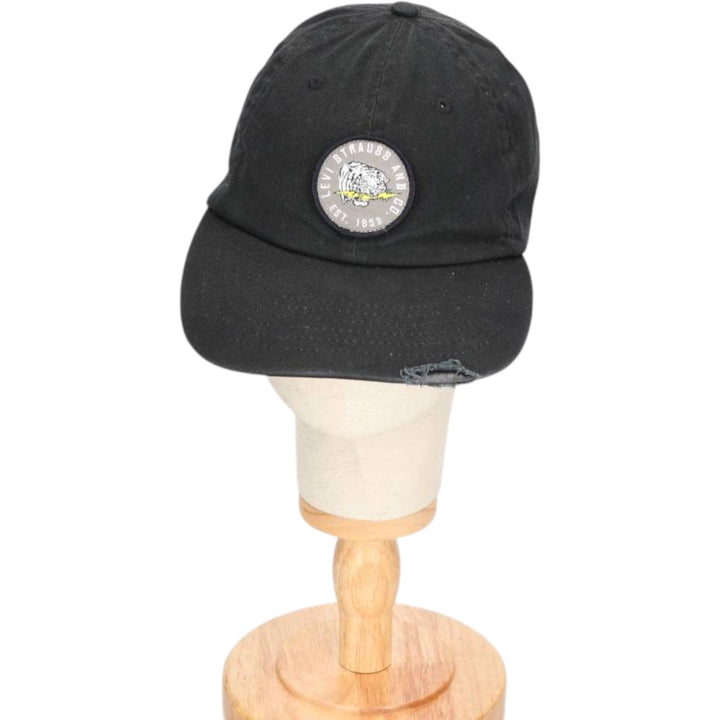 Levi's baseball cap, free size cotton black type Vintage Second Hand