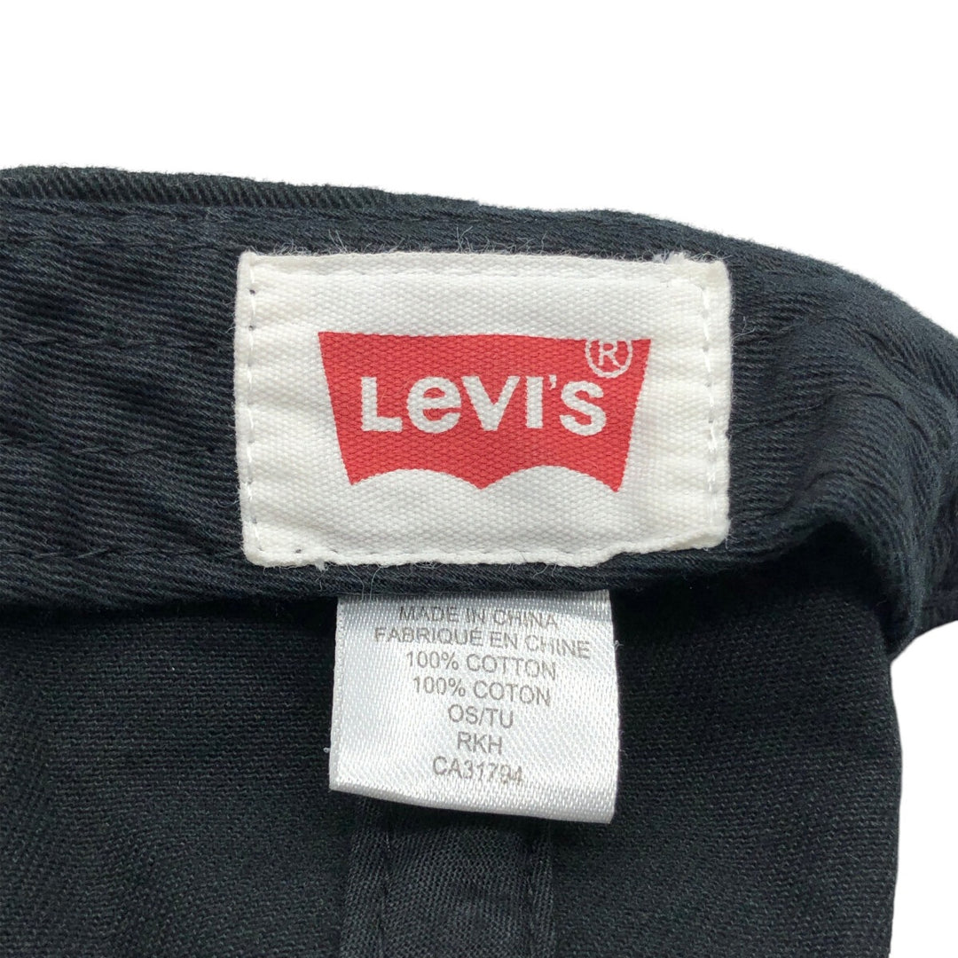 Levi's baseball cap, free size cotton black type Vintage Second Hand