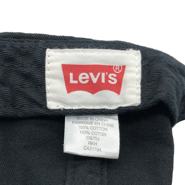 Levi's baseball cap, free size cotton black type Vintage Second Hand