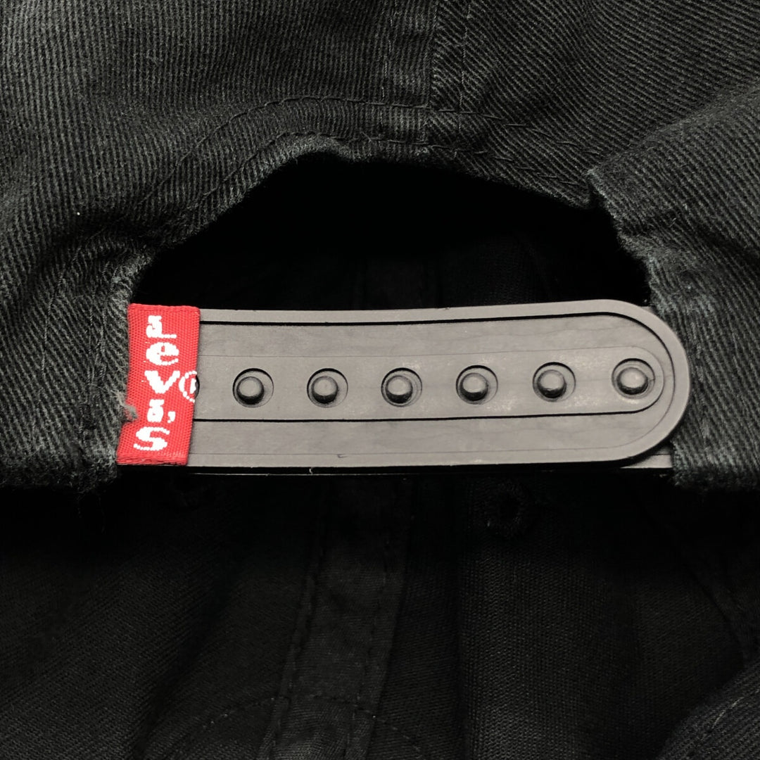 Levi's baseball cap, free size cotton black type Vintage Second Hand
