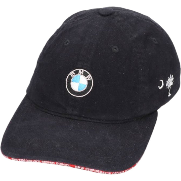 BMW Advertising Baseball Cap Free Size cotton black type Vintage Second Hand