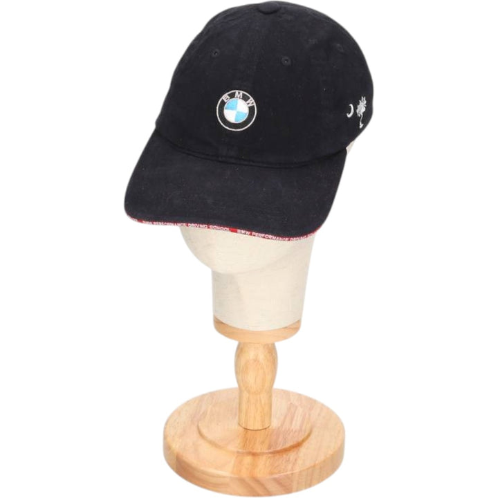 BMW Advertising Baseball Cap Free Size cotton black type Vintage Second Hand