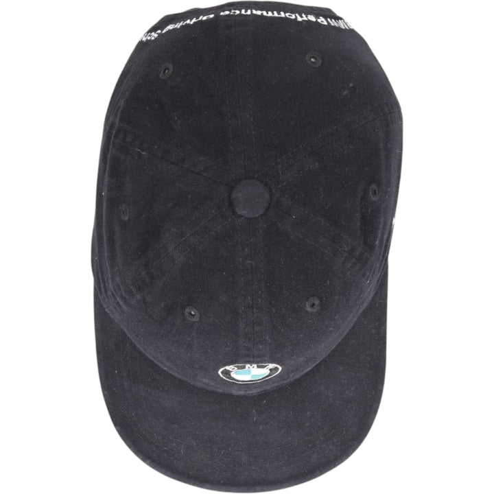 BMW Advertising Baseball Cap Free Size cotton black type Vintage Second Hand