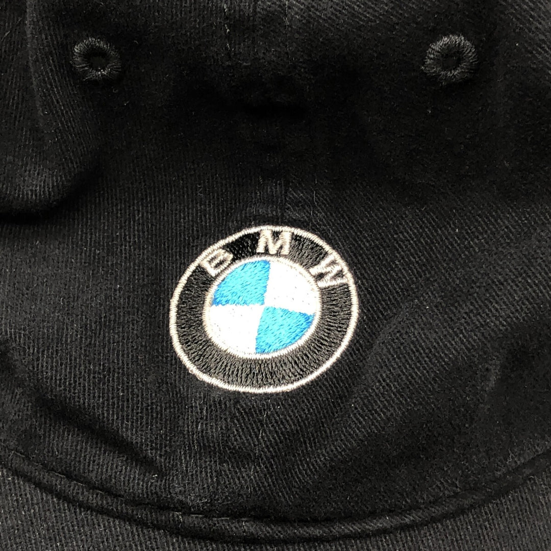 BMW Advertising Baseball Cap Free Size cotton black type Vintage Second Hand