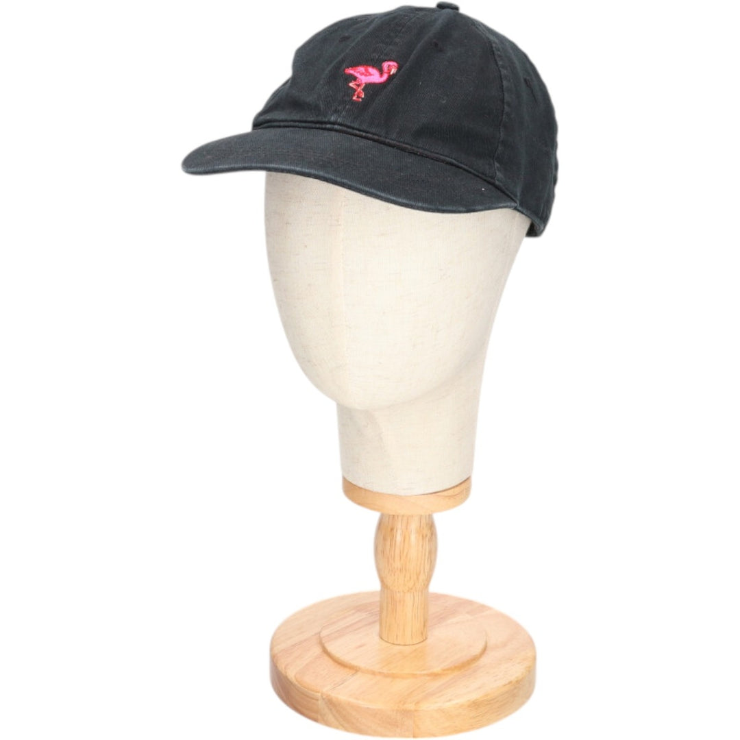 CITYHUNTER FLAMINGO Flamingo Baseball Cap (Free Size) cotton black type Vintage Second Hand