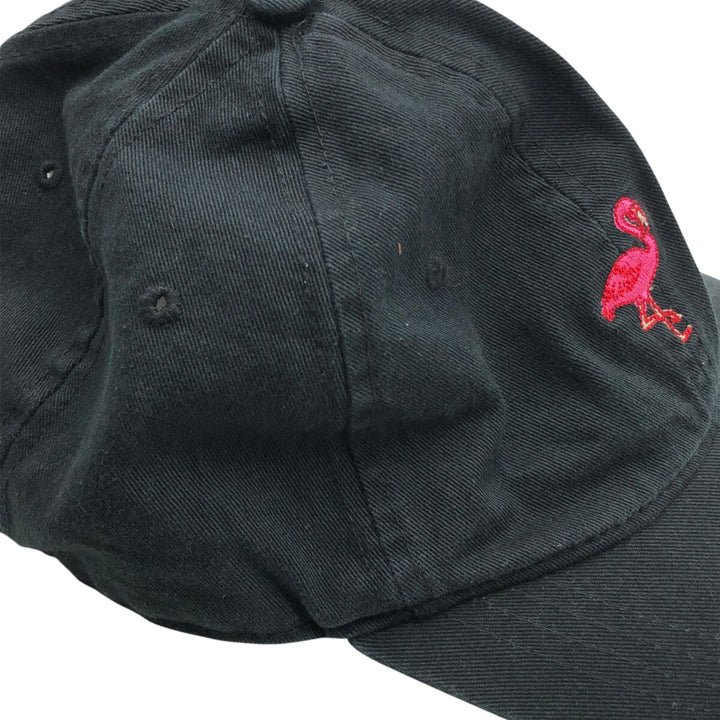 CITYHUNTER FLAMINGO Flamingo Baseball Cap (Free Size) cotton black type Vintage Second Hand