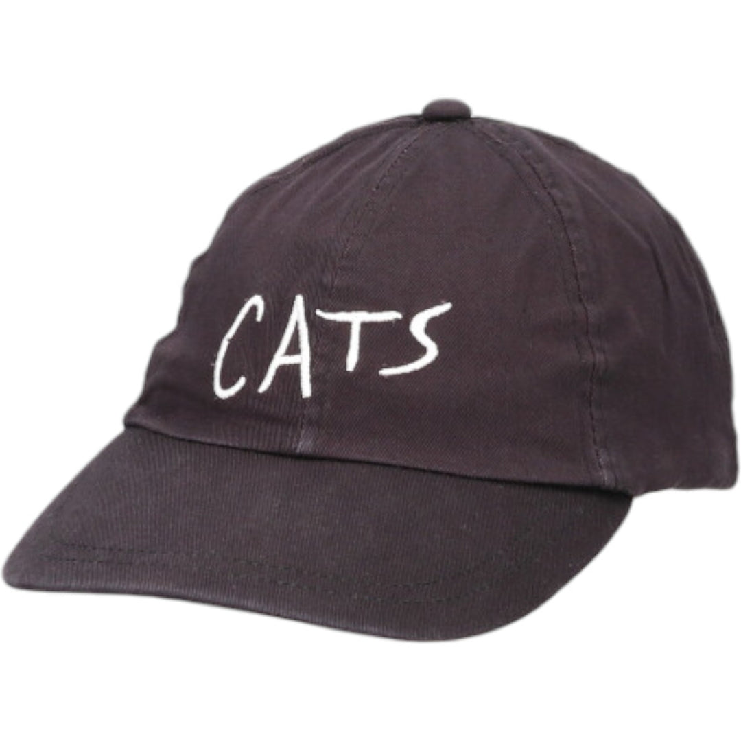 80'S CATS baseball cap, free size, vintage cotton black type Vintage Second Hand
