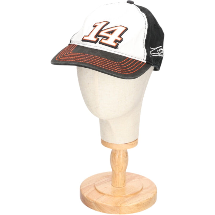 NASCAR Bass Pro Shops Advertising Two-Tone Racing Cap, One Size Fits Most cotton black type Vintage Second Hand