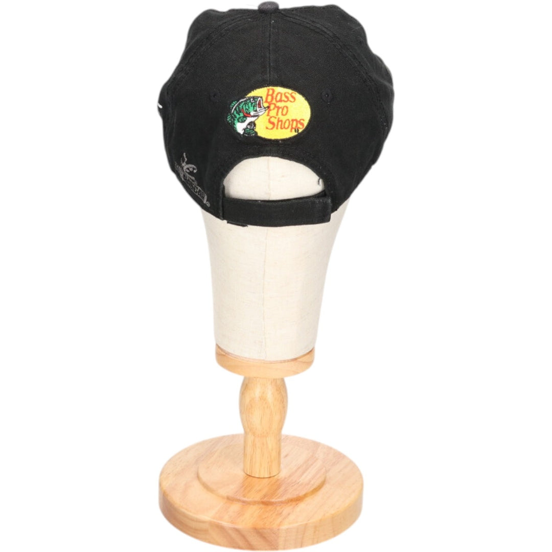 NASCAR Bass Pro Shops Advertising Two-Tone Racing Cap, One Size Fits Most cotton black type Vintage Second Hand