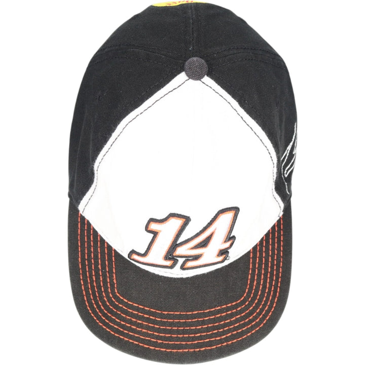 NASCAR Bass Pro Shops Advertising Two-Tone Racing Cap, One Size Fits Most cotton black type Vintage Second Hand