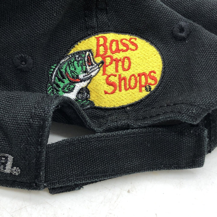 NASCAR Bass Pro Shops Advertising Two-Tone Racing Cap, One Size Fits Most cotton black type Vintage Second Hand